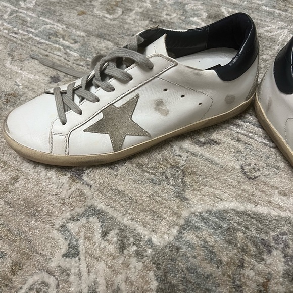 Women's Super-Star with suede star and blue heel tab - Picture 4 of 13